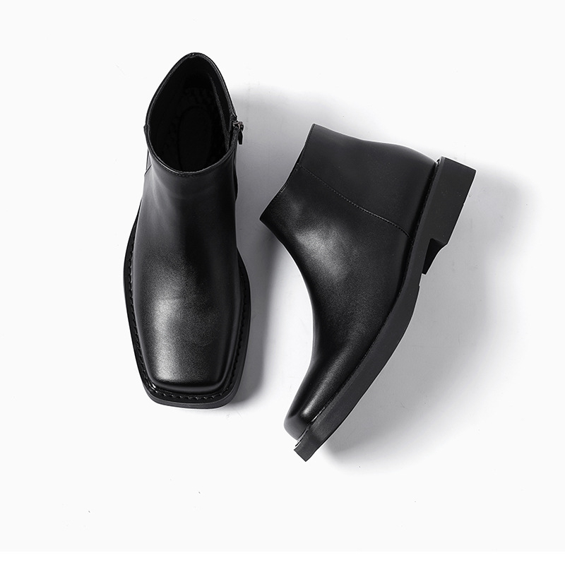 Luxury Fashion Black Men Casua - Men Formal Wear With Boots review and price