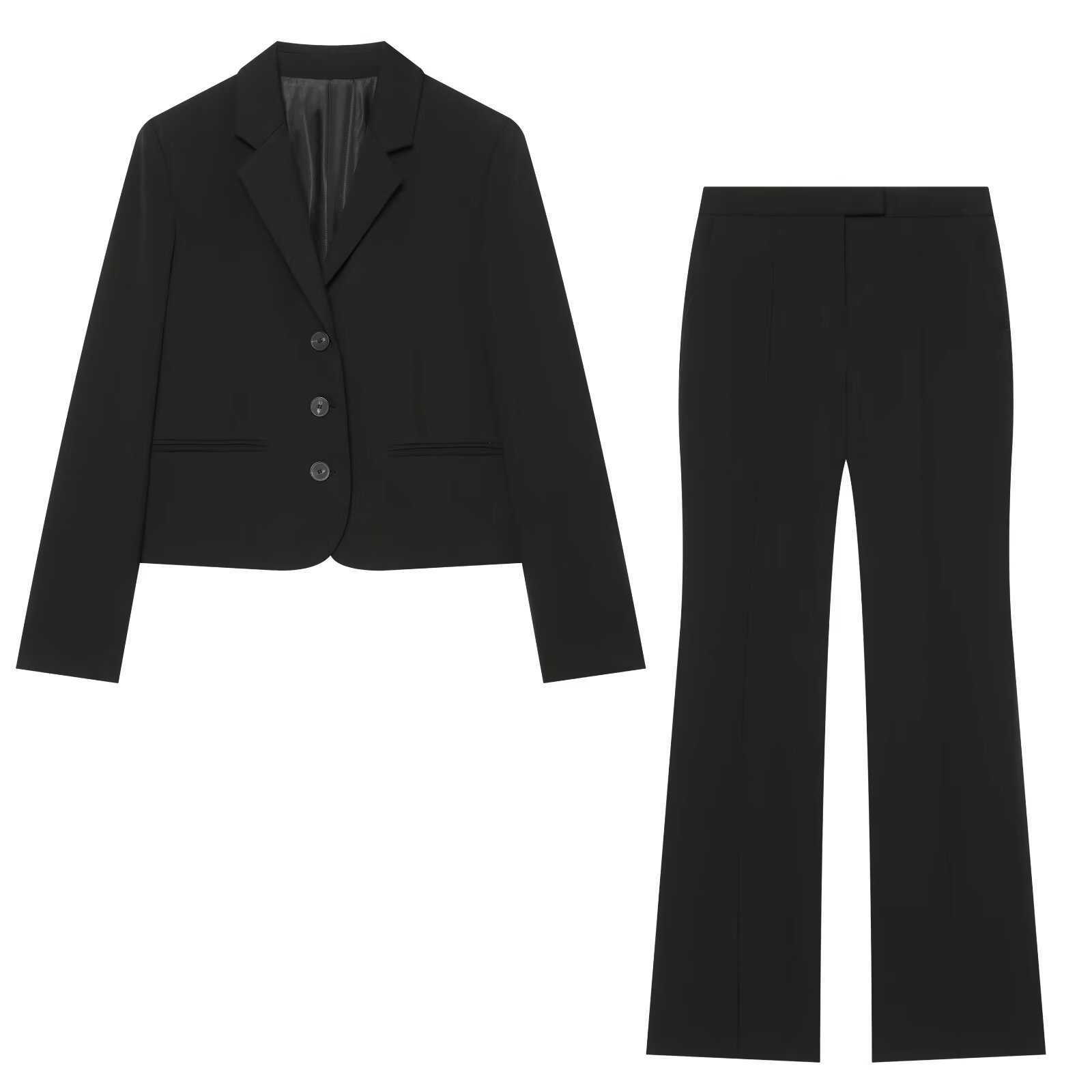 Womens Formal Black Suit 2 Pie - Men Formal Wear All Black review and price