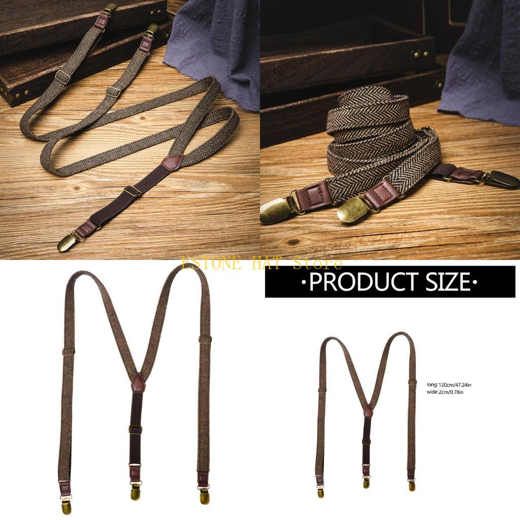 49MF 3 Clip Men Suspenders Ela - Men'S Formal Wear With Suspenders review and price