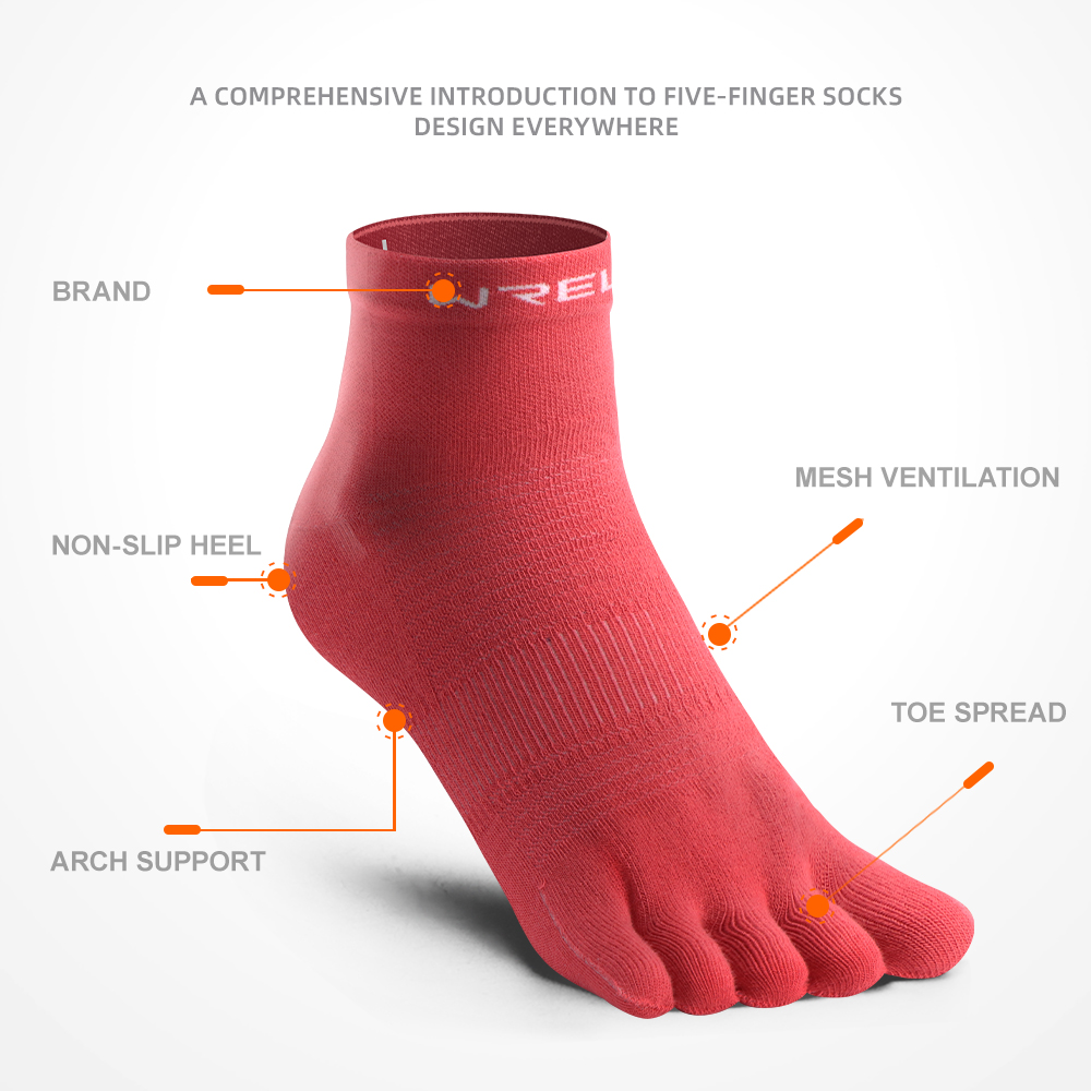 WRELS COOLMAX Five-finger Outd - Sock Garter Men review and price