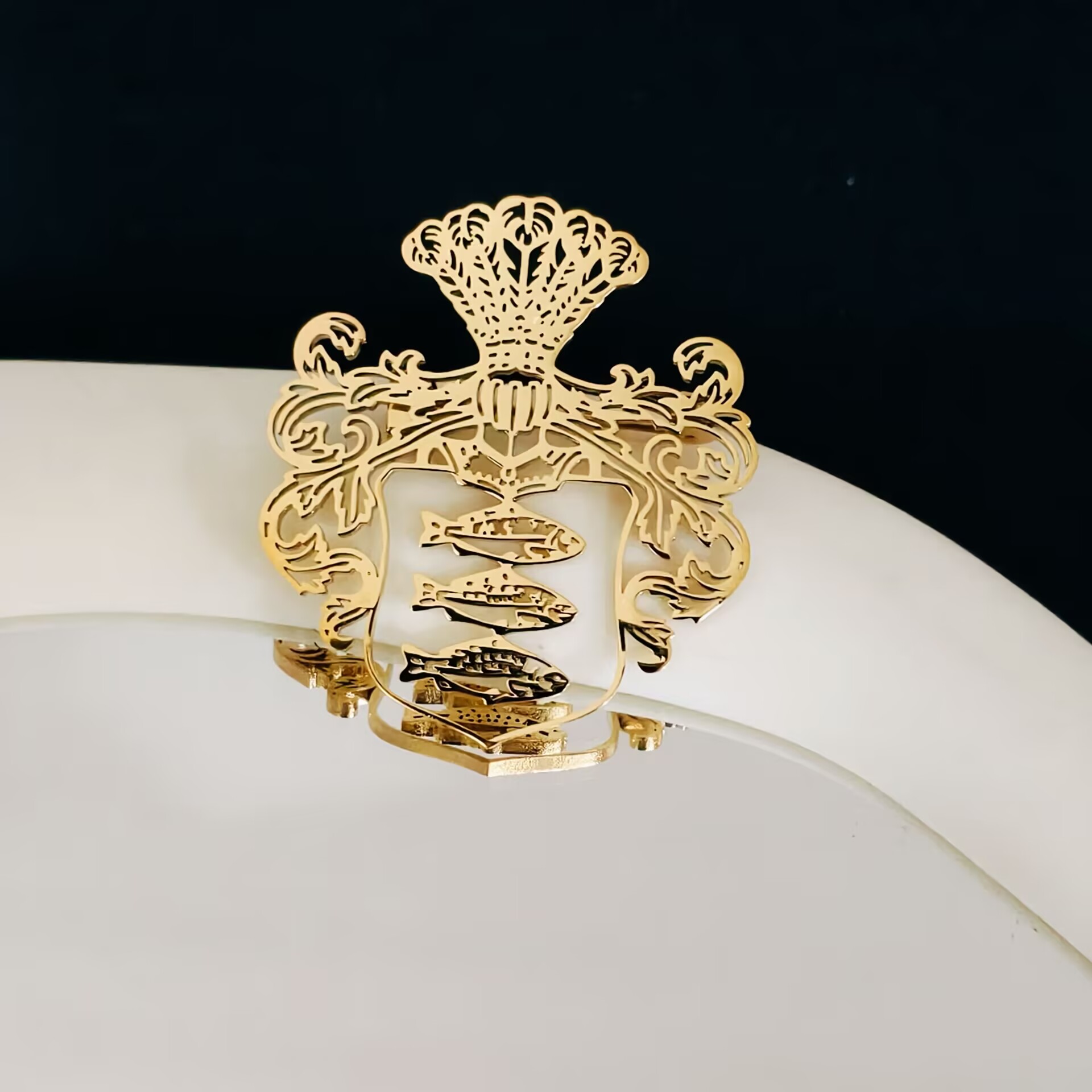 Custom Stainless Steel Brooch  - Tuxedo Lapel Pin review and price